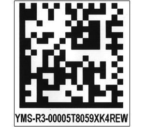 ONE2ID datamatrix barcode 2D labels en etiketten
