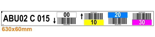 ONE2ID stellinglabels magazijn palletstelling barcode