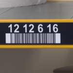 ONE2ID Pallet racking barcode labels with colors