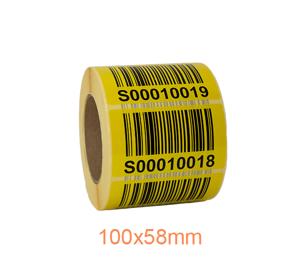 ONE2ID Pallet labels URN HU LPN etiketten track trace 100x58mm
