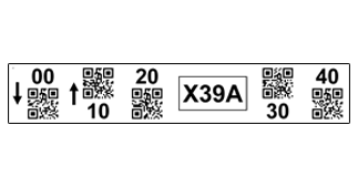 ONE2ID magazijnlabels stellinglabel met QR code scannen
