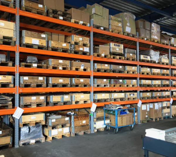 Barcode labels warehouse pallet racking ONE2ID