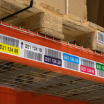 ONE2ID multikleuren magazijnlabels pallet etiketten vloerlabels locatieborden barcode