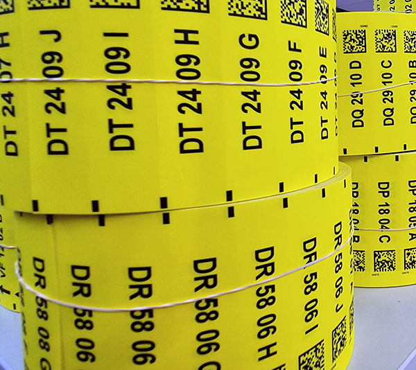 ONE2ID magazijnlabels barcode labels QR code stickers maken