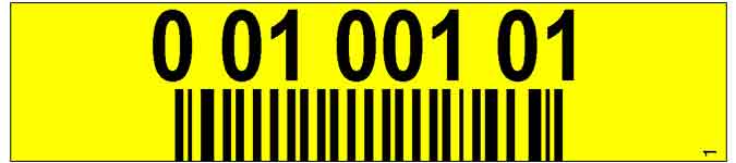 ONE2ID legbordstelling labels barcode etiketten