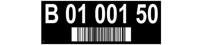 30000988 ONE2ID color-coded warehouse labels barcode scanning