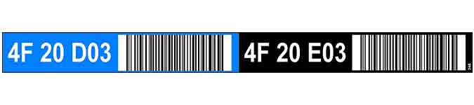 32020180 ONE2ID warehouse barcode labels voice picking