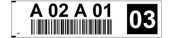 ONE2ID order picking labels warehouse voice picking