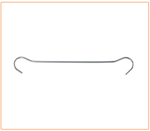 ONE2ID c-hooks for suspending warehouse bulk storage signs
