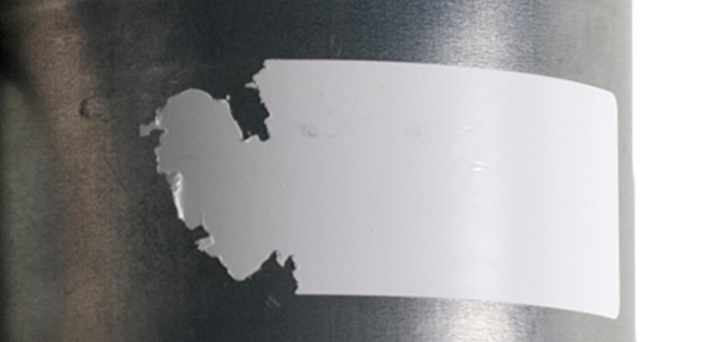ONE2ID destructible vinyl fraudebestendig label barcode etiket