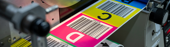 ONE2ID magazijnlabels etiketten printen watervaste stickers hittebestendige etiketten