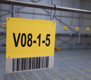 ONE2ID install warehouse signs bulk storage long distance scanning