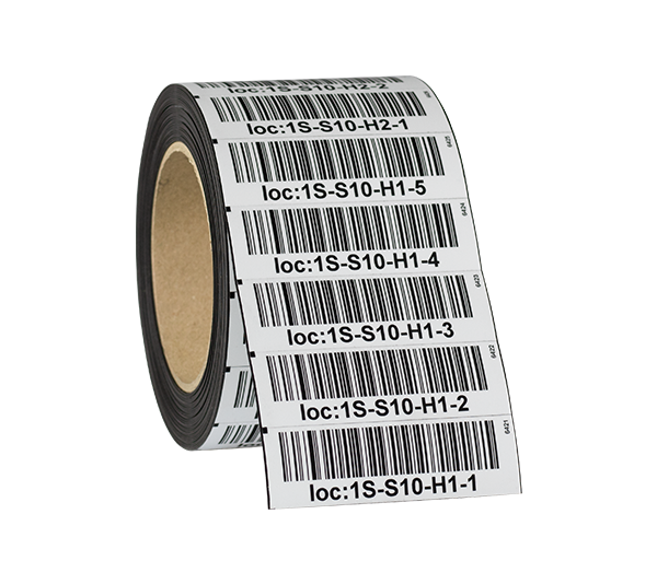 ONE2ID magnetic labels magnets warehouse order picking