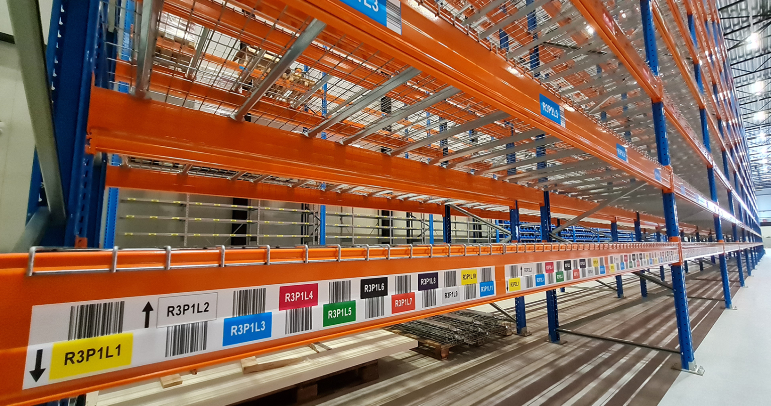 Warehouse labels in use | ONE2ID