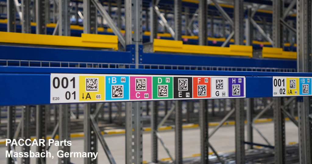 Warehouse labels in use | ONE2ID
