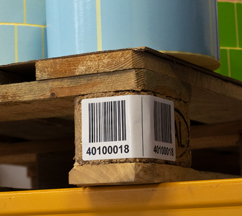 ONE2ID LPN barcode labels URN labels pallet ID labels