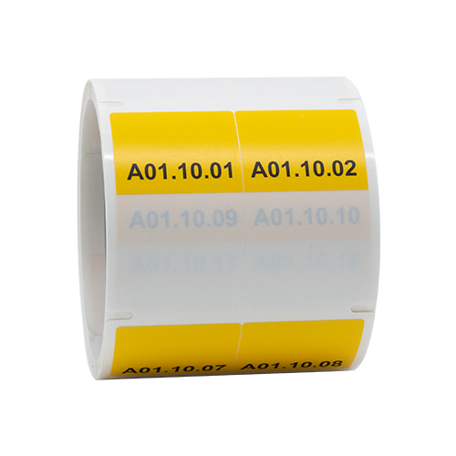 ONE2ID wikkellabels kabelcodering M1301 vinyl 38x63