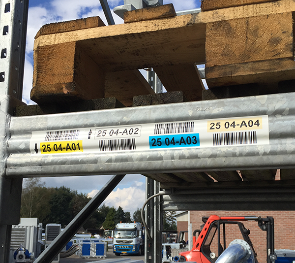 ONE2ID UV-bestendige labels printen barcode etiketten buitengebruik