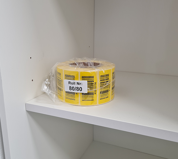 ONE2ID blanco etiketten bestellen checklist