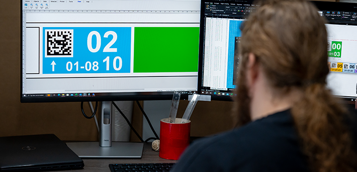 ONE2ID vacature sales binnendienst barcode label specialist producent