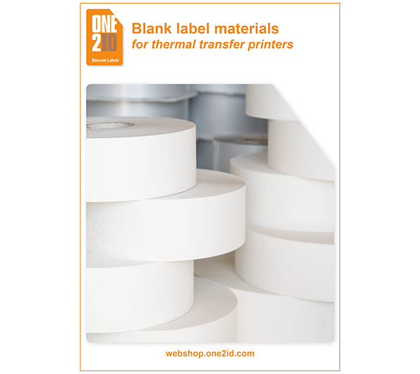 ONE2ID blank labels materials for barcode printing