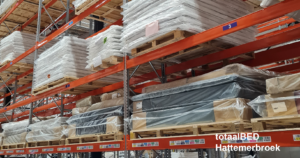 ONE2ID multilevel magazijnlabels stellingen met kleurcodering en hoogtekleuren