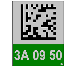 ONE2ID retro reflective barcode labels warehouse scanning