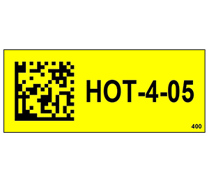 ONE2ID warehouse location numbering with datamatrix code