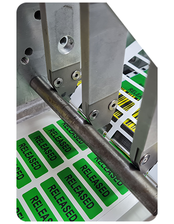 ONE2ID industriële labels maatwerk magazijnlabels barcode etiketten