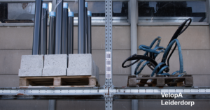 ONE2ID weatherproof magnetic warehouse labels for pallet racking